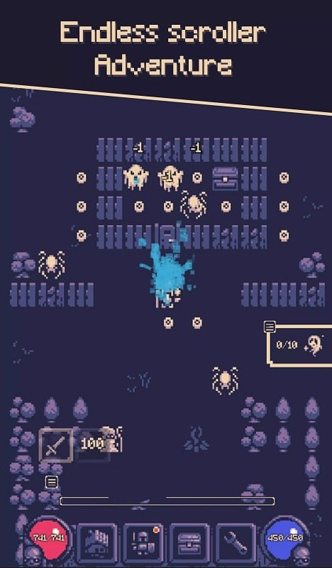 OneBit Adventure Roguelike Mod APK Screenshot