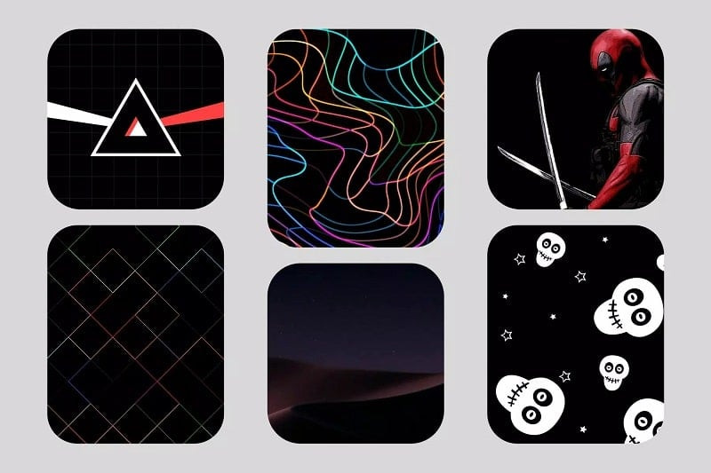 OneBlack Icon Pack apk free