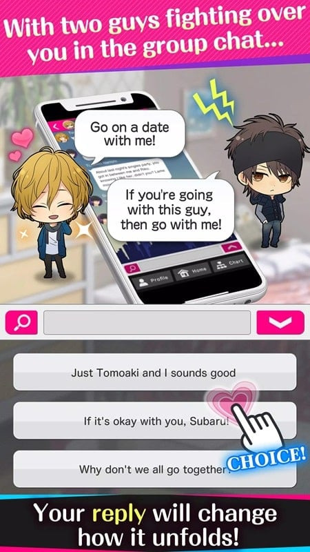 Otome Chat Choice & Darling Characters