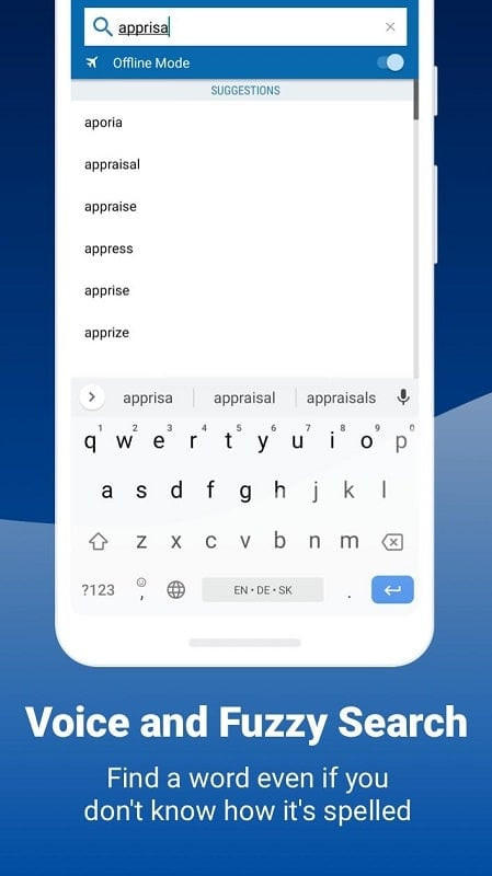 Oxford Dictionary of English MOD APK on Android