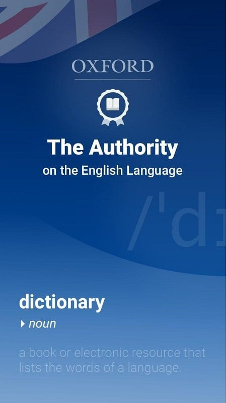 Oxford Dictionary of English MOD APK screenshot