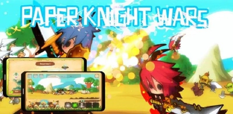 Paper Knight Wars MOD APK