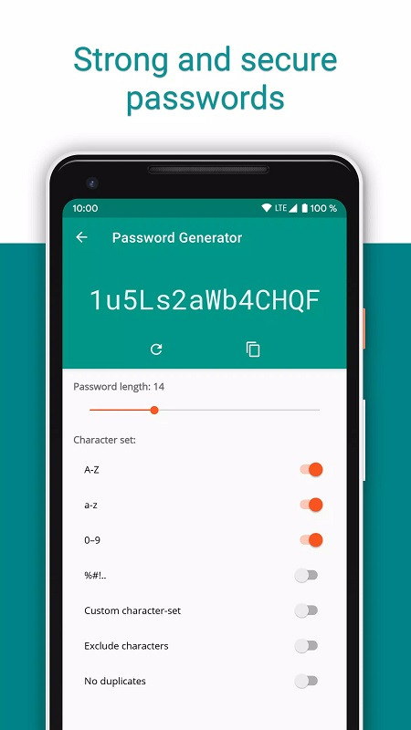 Password usage statistics