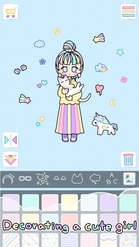 Pastel Girl gameplay screenshot