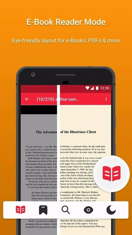 PDF Viewer and Book Reader APK Dark Mode