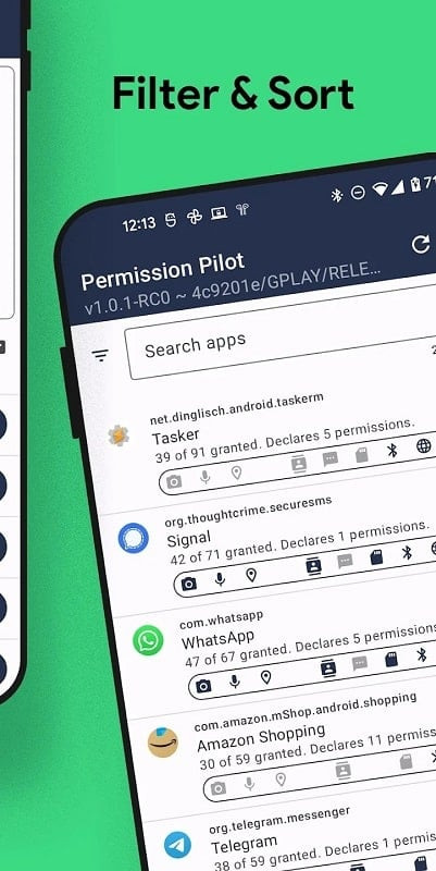 Permission Pilot mod apk free - Cảnh báo vi phạm