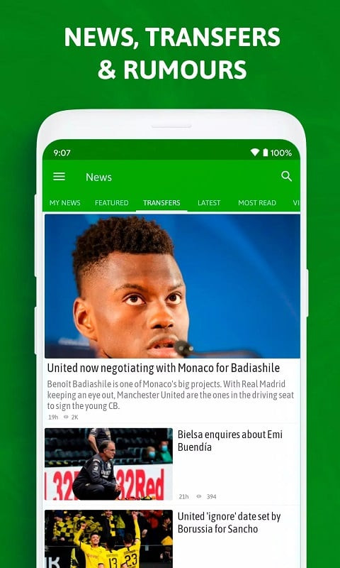 Global Coverage of BeSoccer MOD APK