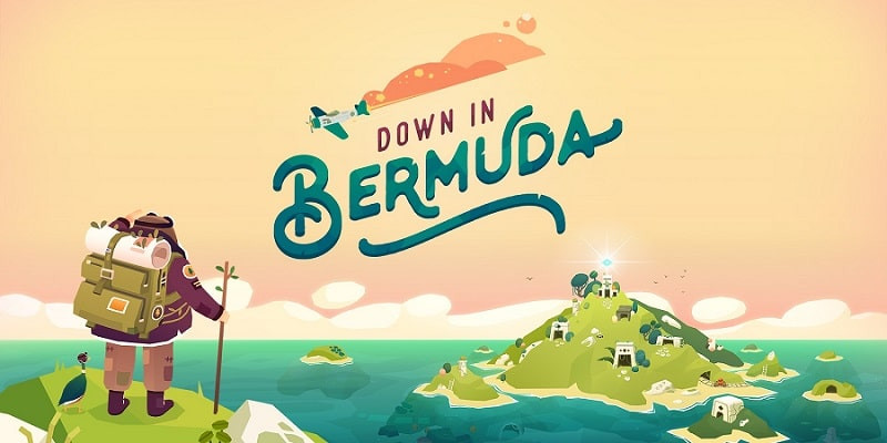 Phi công lạc vào tam giác quỷ Bermuda trong game Down in Bermuda