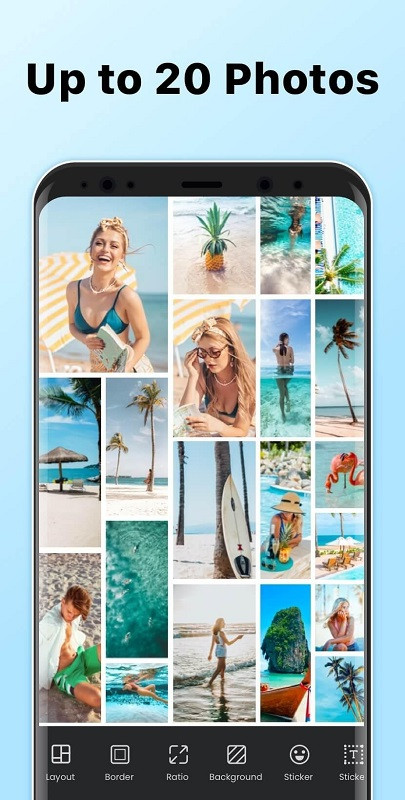 Photo Collage Maker & Grid MOD APK Collage Example