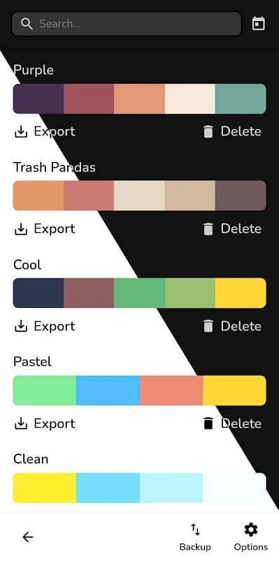 Pigments MOD APK - User-Friendly Interface