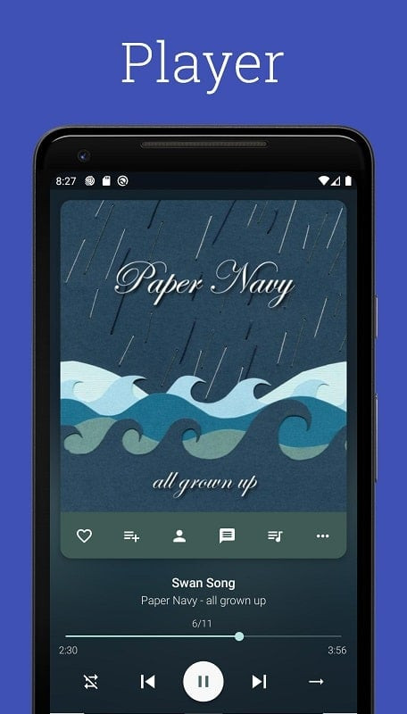 Pixel+ Music Player Interface