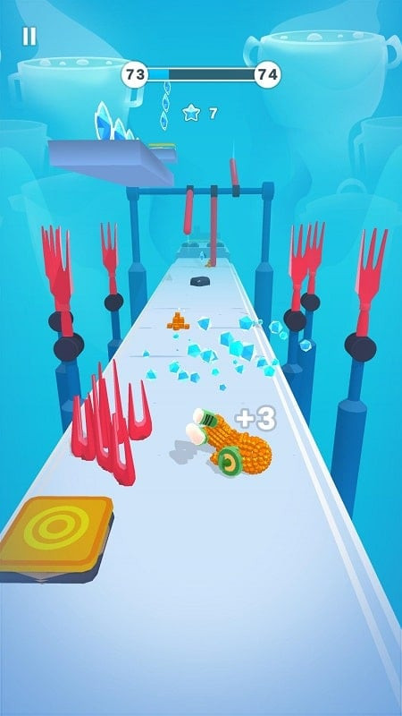 Pixel Rush gameplay screenshot