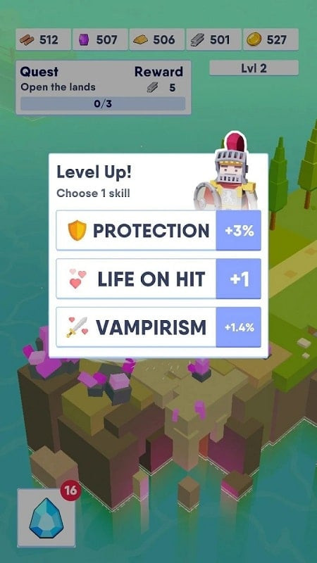 Pixel Universe MOD APK exploration screenshot