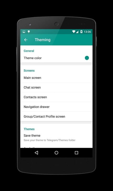 Plus Messenger MOD APK theme customization