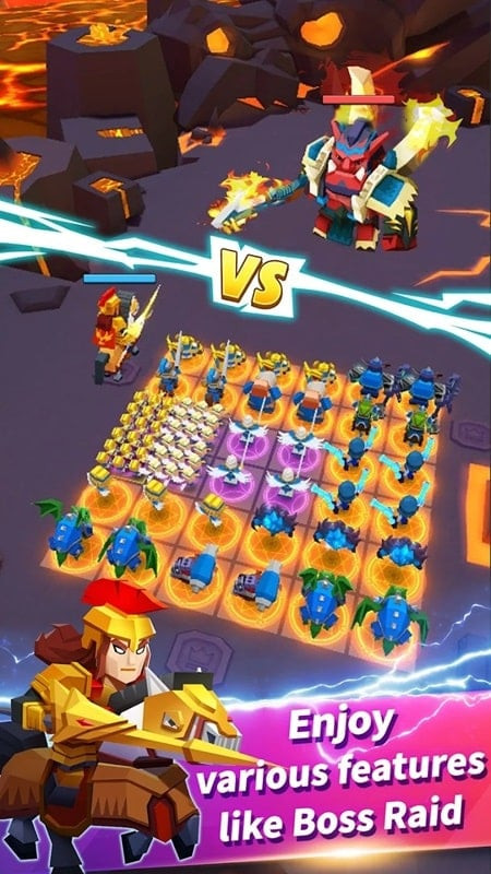 Daily rewards and tournaments in Pocket Battles MOD APK