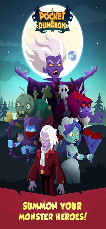 Pocket Dungeon MOD APK menu screenshot