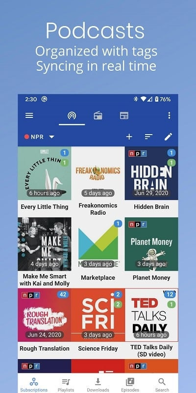 Podcast Republic MOD APK Screenshot