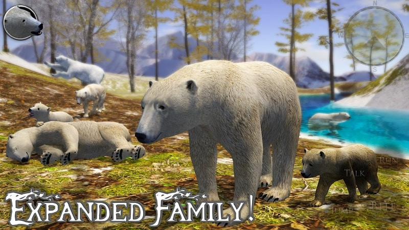 Polar Bear Simulator 2 MOD miễn phí