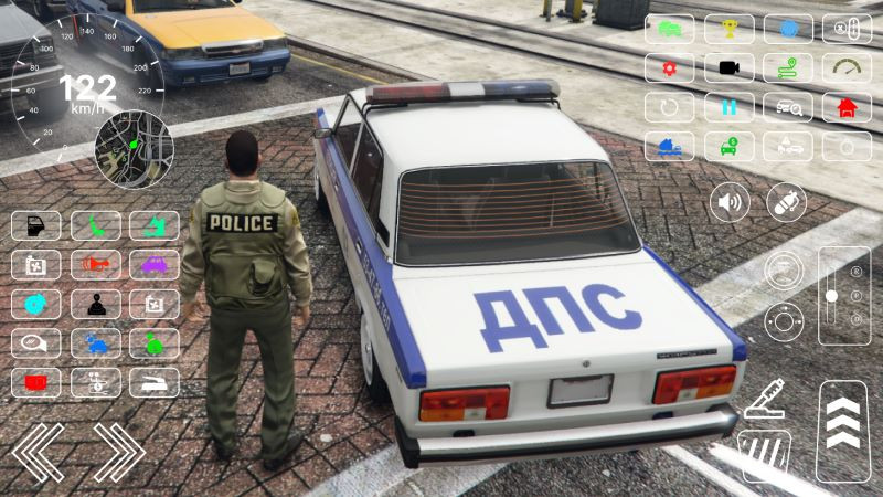 Police patrol VAZ 2105 LADA mod apk