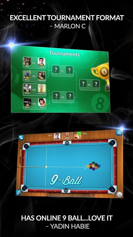 Pool Live Pro MOD APK gameplay screenshot