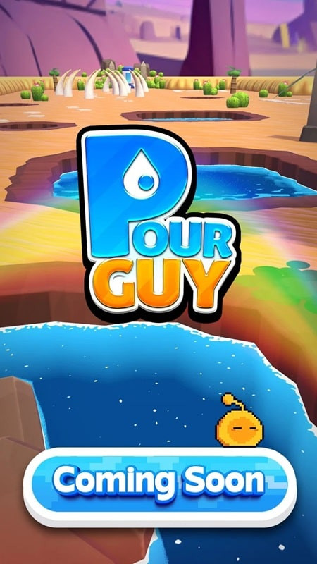 Pour Guy MOD APK screenshot showing the mod menu