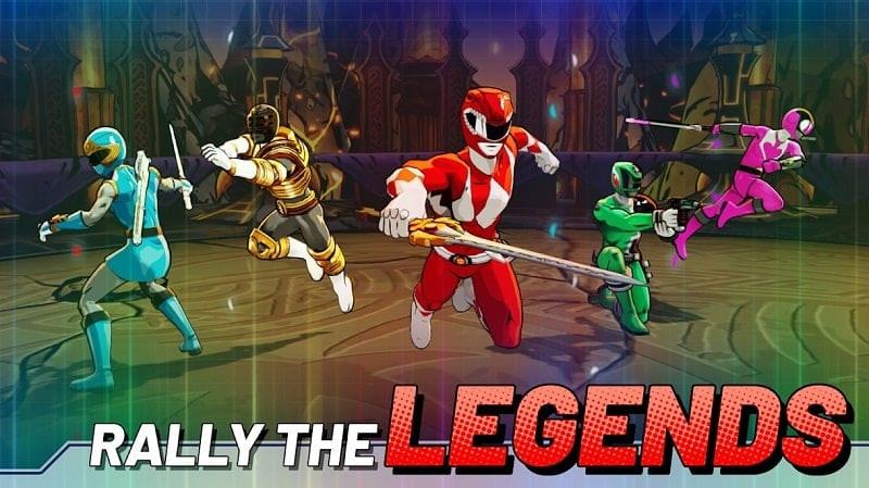 Power Rangers: Morphin Legends MOD APK Screenshot