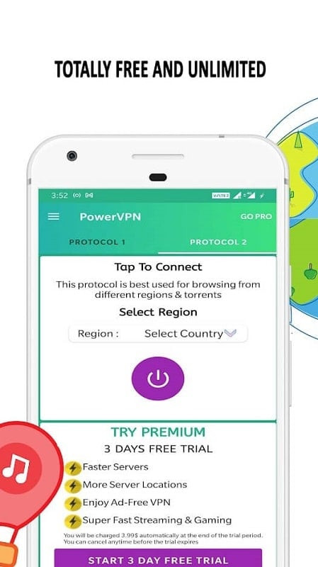 Power VPN MOD APK Benefits