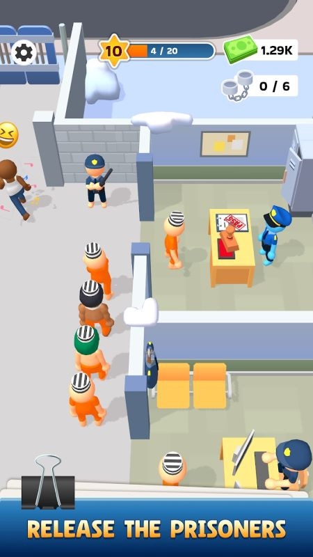 Prison Life Free Mod APK Staff Management