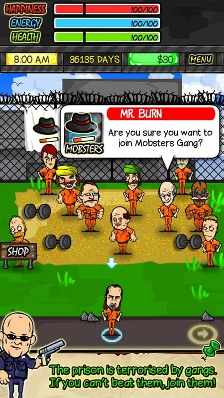 Joining a Gang in Prison Life RPG