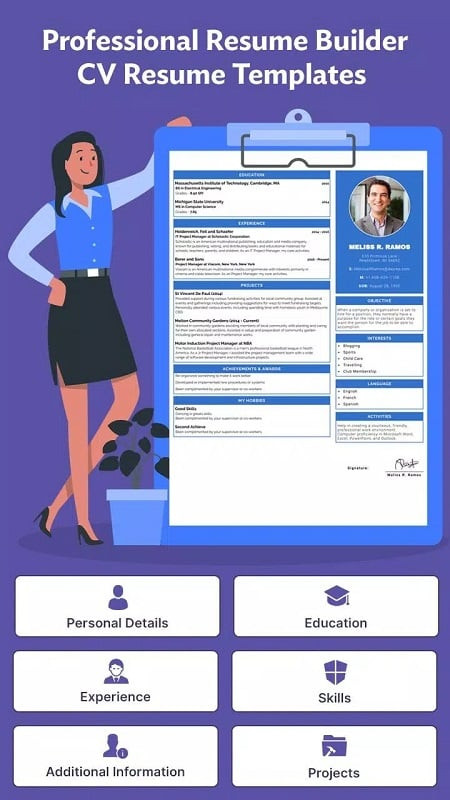 Professional Resume Builder mod apk