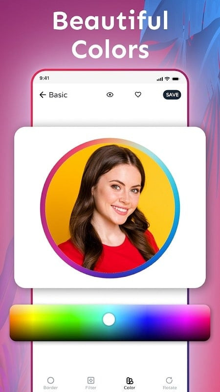 Profile Picture Border Frame mod free - Tùy chọn khung hình