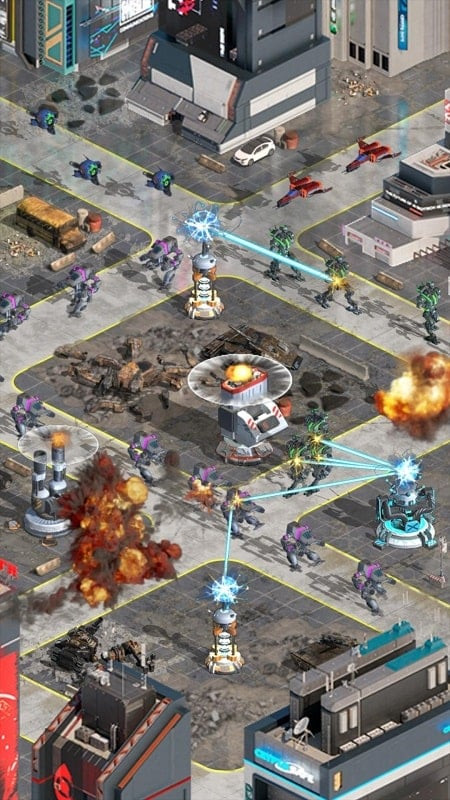 Protect & Defense Sci-Fi Cyber MOD APK