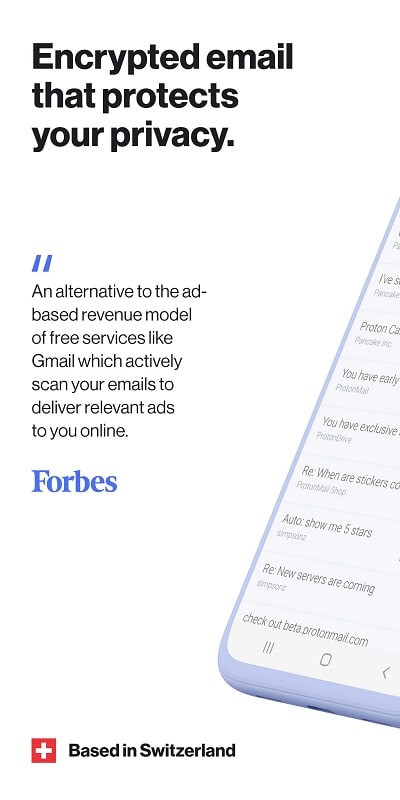 ProtonMail MOD APK features
