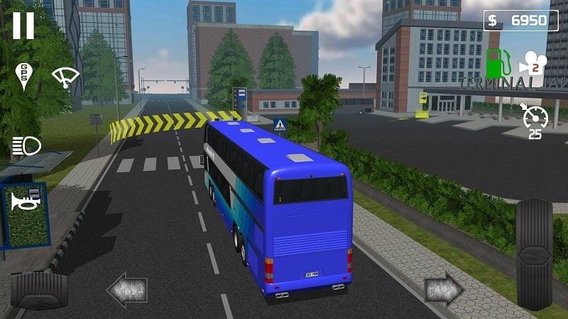 Public Transport Simulator scenic route