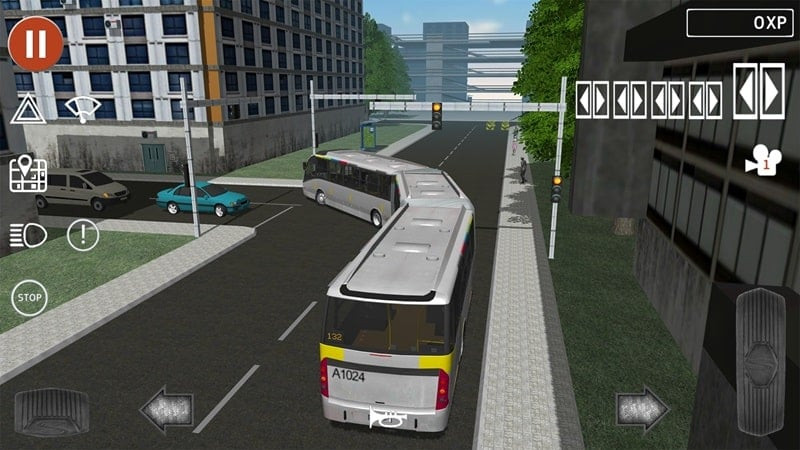 Public Transport Simulator MOD APK gameplay screenshot