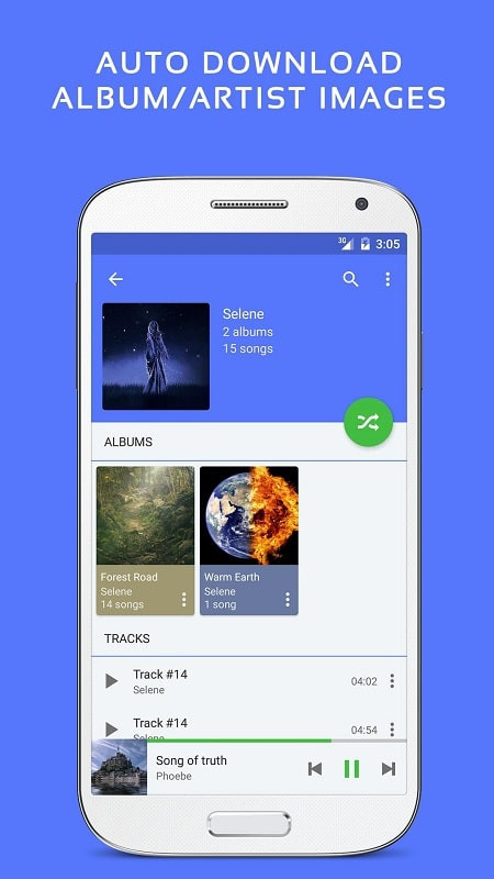 Pulsar Music Player Pro Search Feature