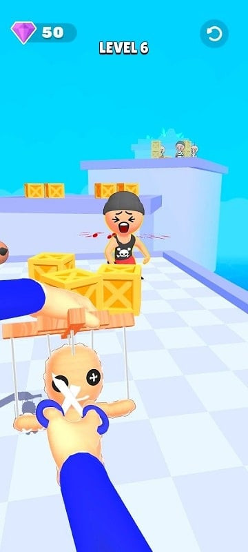 Puppet Lord 3D gameplay screenshot showing the protagonist