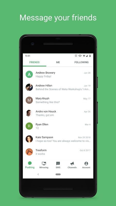 Pushbullet MOD APK File Sharing