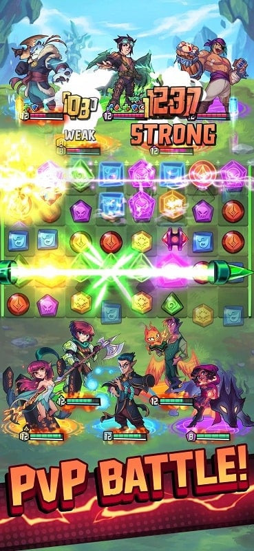 Puzzle Brawl trên Android