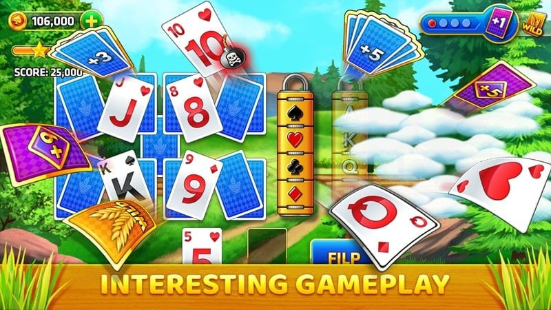 Pyramid Solitaire MOD APK screenshot