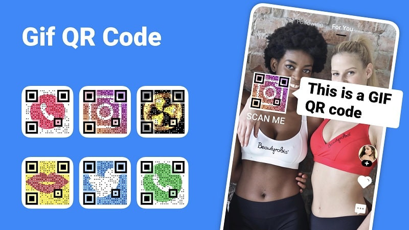 QR Code Generator MOD APK Image Integration