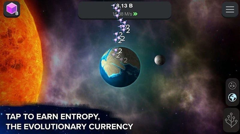 Evolution in Cell to Singularity