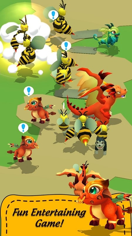 Monster in Dragon Merge Fighting MOD APK