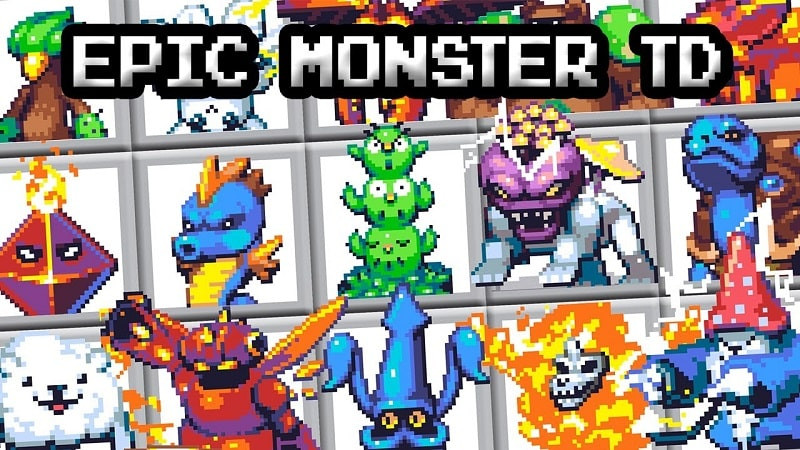 Quái vật trong Epic Monster TD