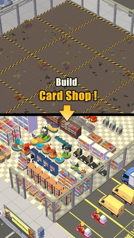 Quản lý cửa hàng thẻ bài trong TCG Card Shop Tycoon 2