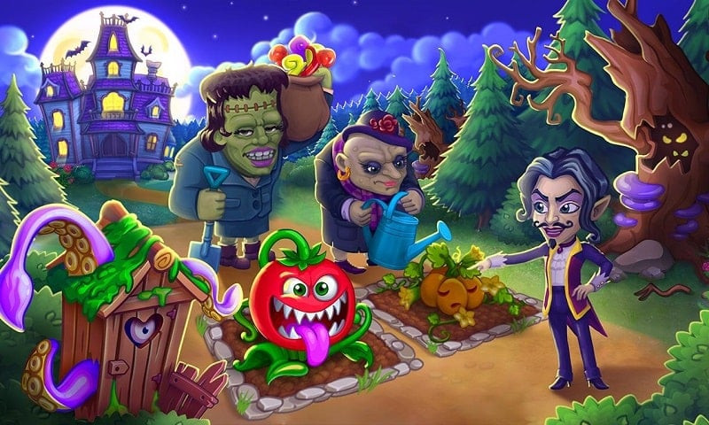 Managing the monster farm in Monster Farm MOD APK