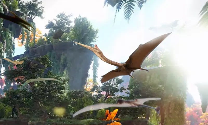 Quetzalcoatlus Simulator android - trở thành khủng long bay mạnh nhất