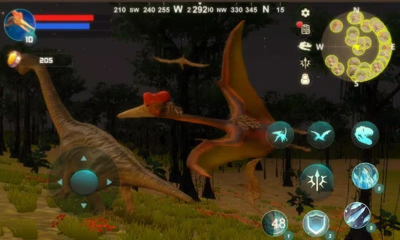 Quetzalcoatlus Simulator free - đối đầu với khủng long bạo chúa