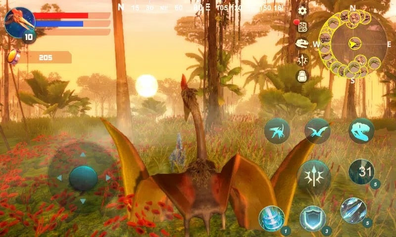 Quetzalcoatlus Simulator mod apk - khám phá thế giới khủng long