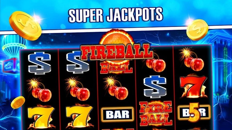 Quick Hit Casino Slots Game Interface